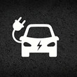 EV Charging Car Logo Thermoplastic