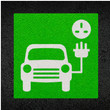 EV Charging Car Logo Thermoplastic