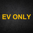 EV Only Thermoplastic Road Marking