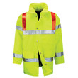 Tor Traffic Jacket - Sun-Safe 3/4 Length Yellow Waterproof