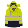 Velocity Jacket - Sun-Safe GORE-TEX Hi-Visibility Yellow/Navy Waterproof