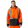 Helly Hansen Workwear UC-ME Shell Jacket Hi Vis Orange/Ebony