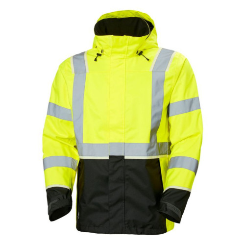 Helly Hansen Workwear UC-ME Shell Jacket Hi Vis Yellow/Ebony