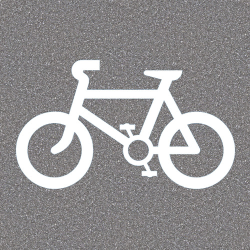 Thermoplastic Cyclist Logo