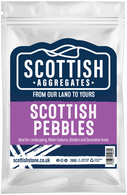 Scottish Pebbles 30/50mm Decorative Aggregate Small Bag