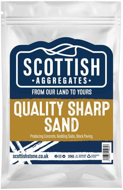 Quality Sharp Sand 0/4mm Small Bag