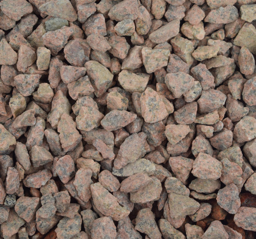 ABERDEEN RED GRANITE CHIPS 10-20MM BULK BAG