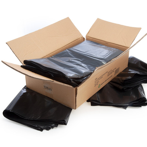 Black Refuse Sacks 45.7 x 96.5cm (Box of 200) - Loose