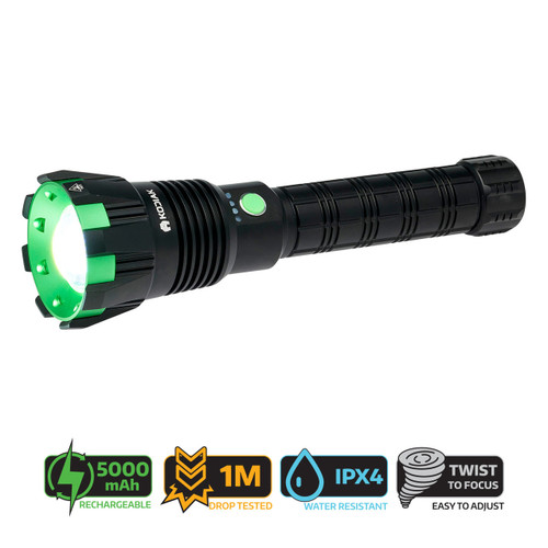 LitezAll Kodiak 25478 Kolossus Rechargeable Tactical Torch with Power Bank 15,000 Lumens