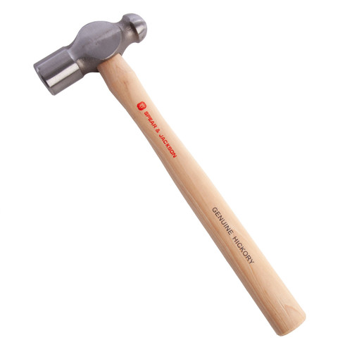 Spear & Jackson SJ-BPH40 Engineers Ball Pein Hickory Hammer 40oz Spear & Jackson SJ-BPH40 Engineers Ball Pein Hickory Hammer 40oz
