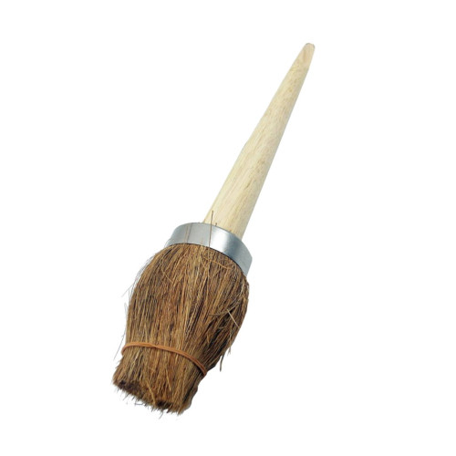 Short Handled Black Tar Brush FSC