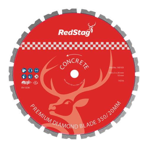 Red Stag Premium Concrete Diamond Blade