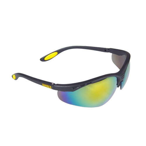 Dewalt DPG58-6D EU Reinforcer Protective Safety Glasses (Fire Mirror)