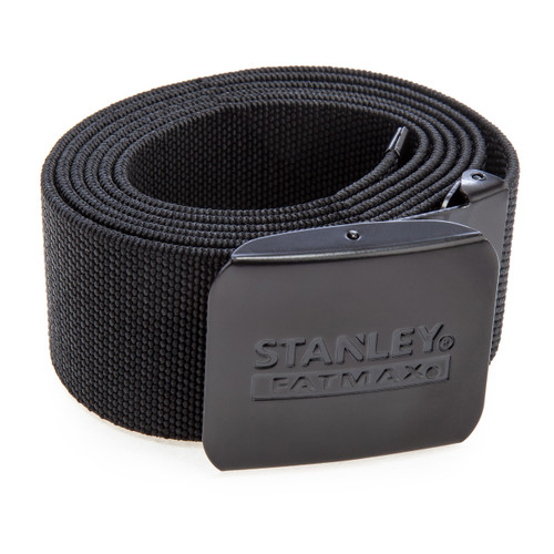 Stanley FatMax Workwear Elasticated Work Belt in One Size Black