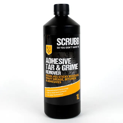 SCRUBB Adhesive Tar & Grime Remover 1ltr screw cap