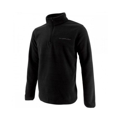 Caterpillar Microfleece Quarter Zip Eclipse