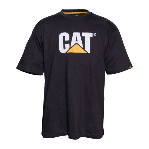 Caterpillar Trademark Logo T-Shirt Black