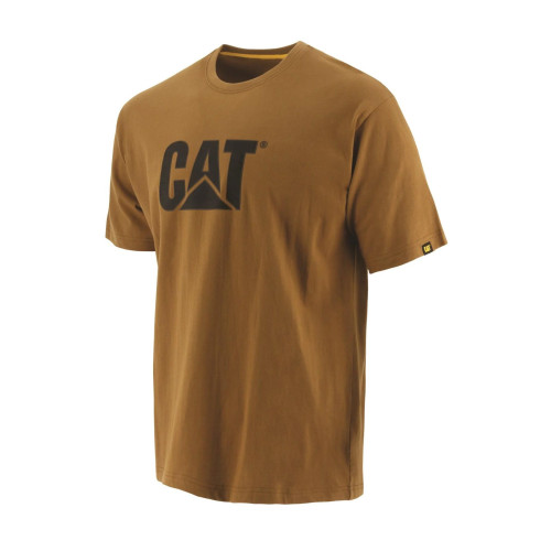 Caterpillar Trademark Logo T-Shirt Bronze