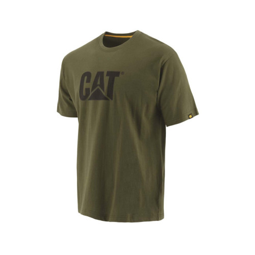 Caterpillar Trademark Logo T-Shirt Chive