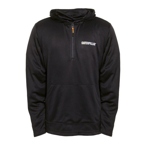 Caterpillar Guardian Quarter Zip Hoodie Black