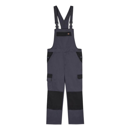 Dickies Everyday Bib and Brace Grey/Black