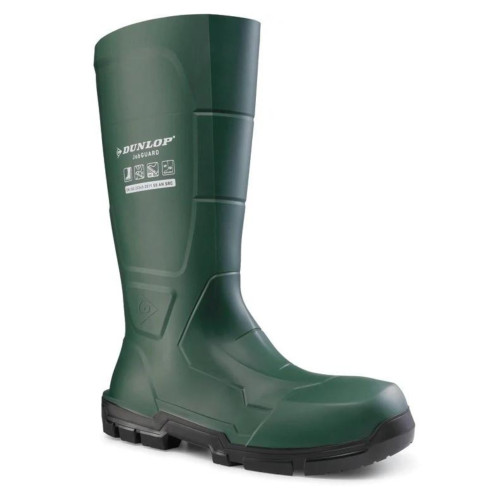 Dunlop JobGUARD Full Safety Wellington Heritage Green