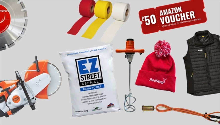 Black Friday promotional graphic showing Red Stag products