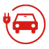 EV charging icon