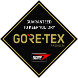 Guaranteed to keep you dry GORE-TEX logo