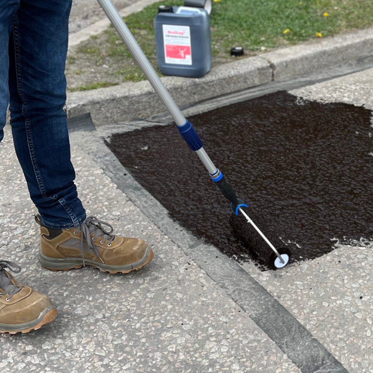 Surface preparation products for an EV charging installation