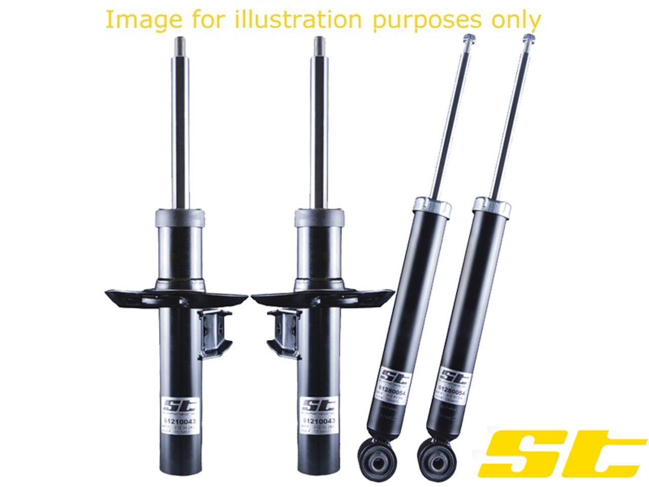 ST Suspension - Sport Shocks - SEAT Ibiza (6J) (6P) - Awesome GTI