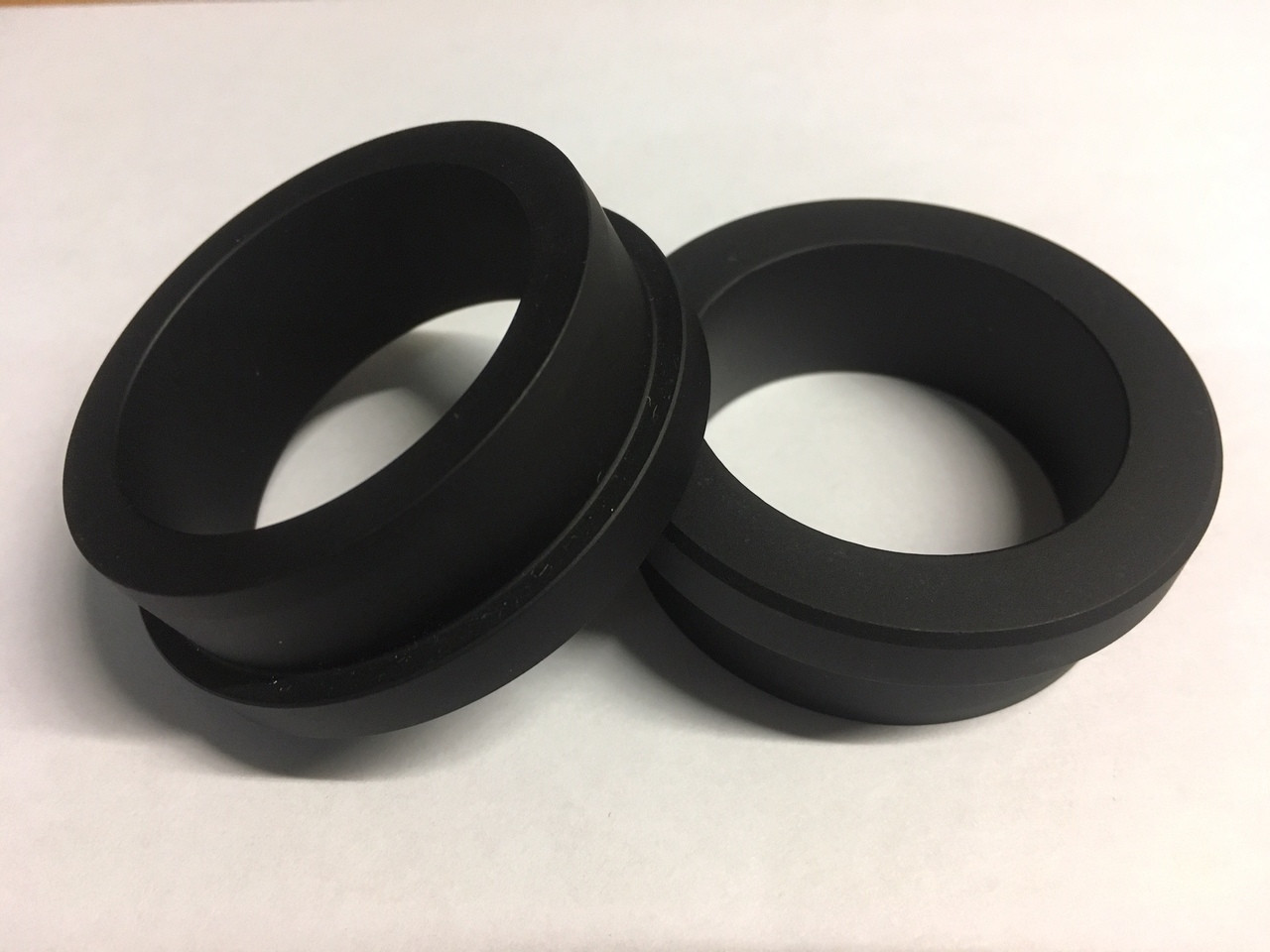WheelPartsDirect Spigot Rings (4) – 72mm To 57.1mm Hub Centric Spacers For VW T4