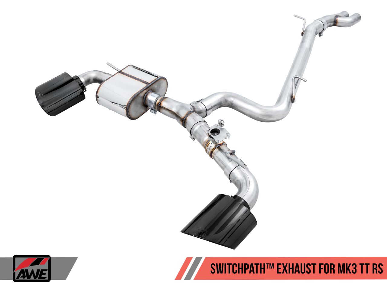 TTRS 8S AWE スイッチパスエキゾーストマフラー AWE Exhaust - in
