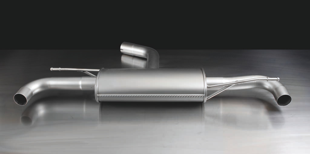Remus Rear Silencer Left/Right with 2 Stainless Steel tail pipes
