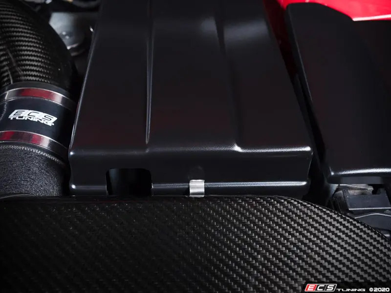 ECS Tuning Matte Black Battery Cover Kit - MQB - Awesome GTI