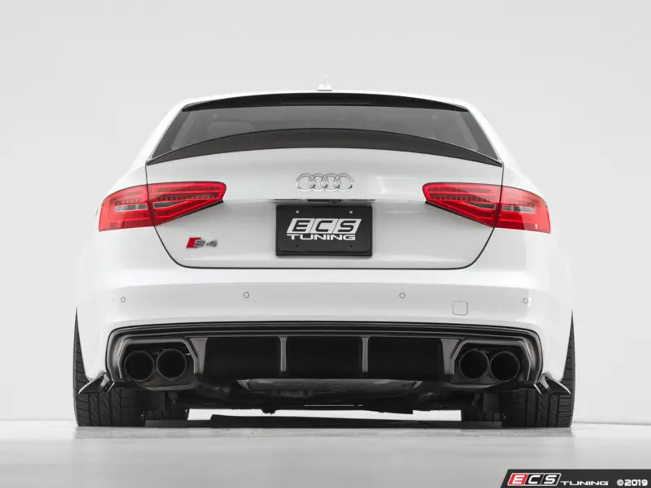 Ecs Tuning Gloss Black Rear Diffuser S4 B8 5 Awesome Gti Volkswagen Audi Group Specialists