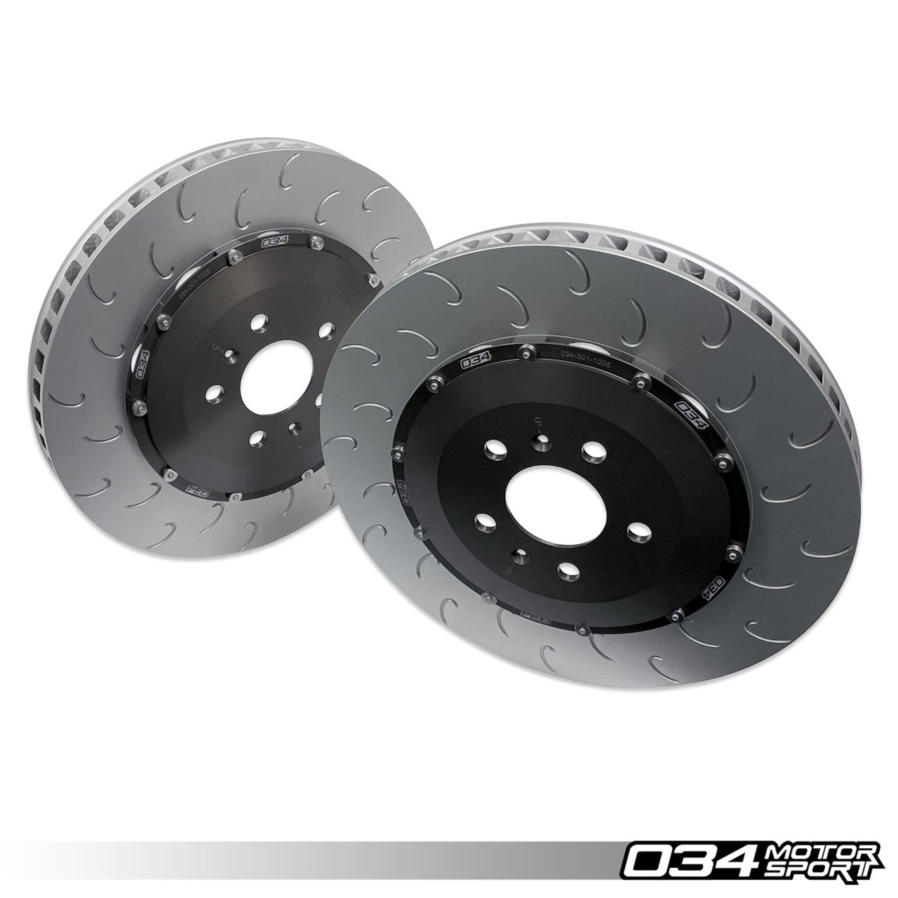 034Motorsport 2-piece Floating Rear Brake Rotor Upgrade Kit - Audi R8 Gen 1  & Gen 1.5