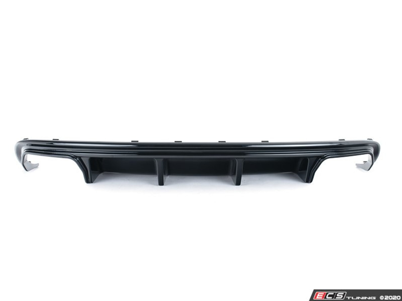 Ecs Tuning Gloss Black Rear Diffuser S5 Coupe B8 5 Awesome Gti