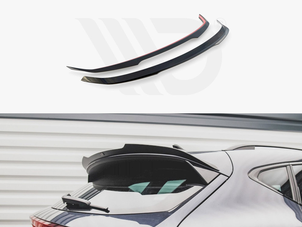 Maxton Design Gloss Black Spoiler Cap Cupra Formentor (2020-) - Awesome GTI  - Volkswagen Audi Group Specialists