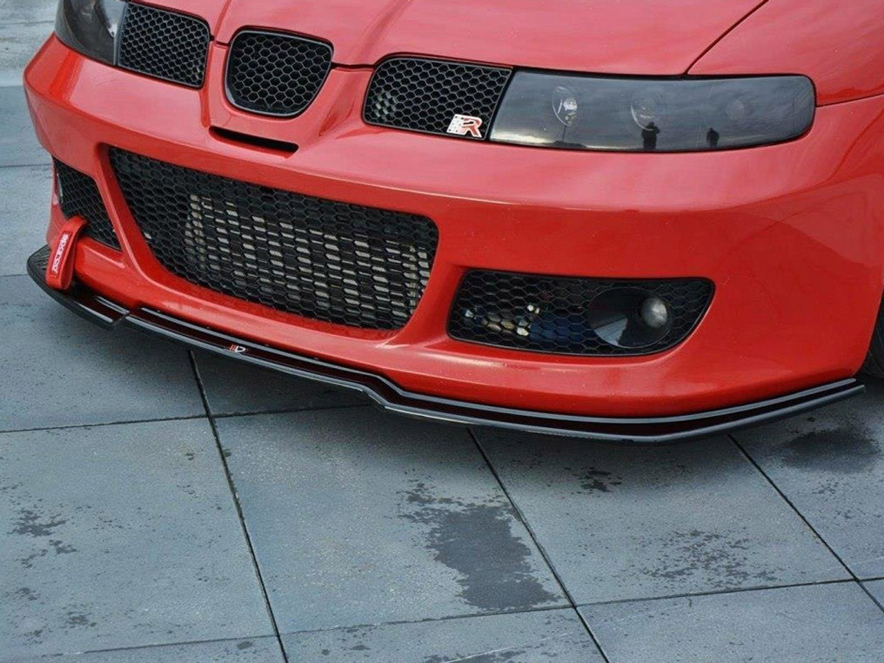 Maxton Design Gloss Black Front Splitter Seat Leon Mk1 Cupra (2002-2005) -  Awesome GTI - Volkswagen Audi Group Specialists