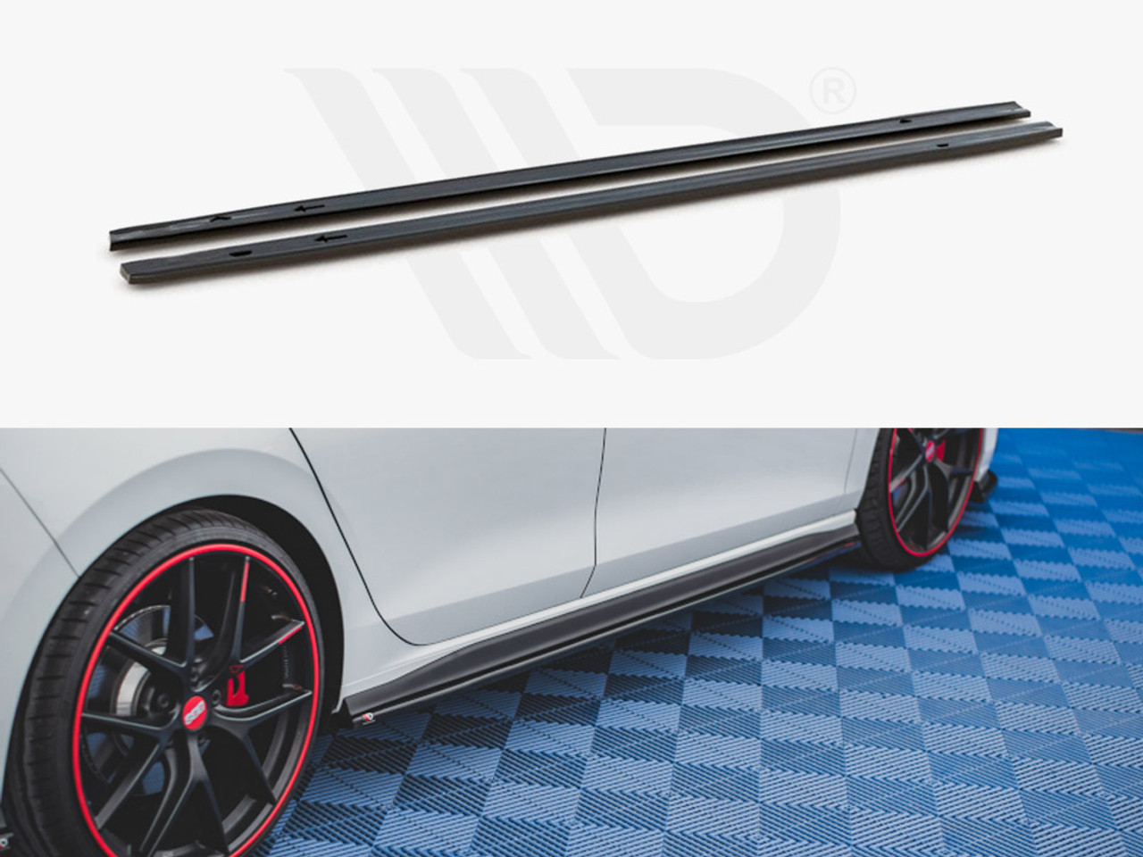 R line Look Side skirts for Volkswagen Polo 5 (6R/6C) - WWW