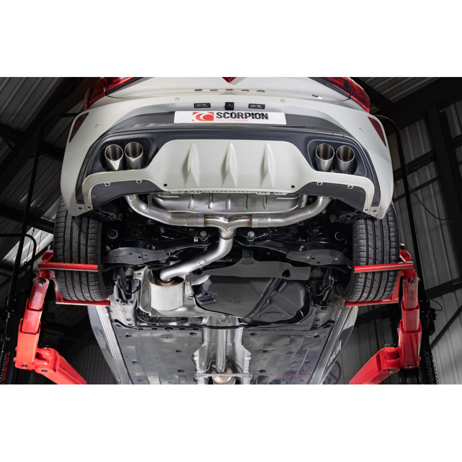 Scorpion GPF Back Exhaust System Resonated/Non-Resonated - Cupra
