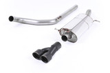 Milltek Exhaust system - Polo 1.8TSI GTI - Non-Resonated with Cerakote Black Tailpipes Shown