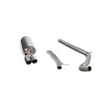 Scorpion Cat Back Exhaust System - Volkswagen Polo GTI 1.8TFSI - Polished Tailpipes