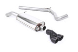 Milltek Cat-Back Exhaust for Audi A1 S line 1.4 TFSI 150PS ACT