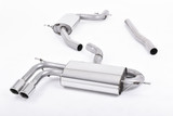 Milltek Cat Back Exhaust for Audi A3 (8P) 1.8TSI 3-Door