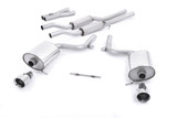 Milltek Cat-Back Exhaust for Audi A4 3.0 V6 (B6) Quattro