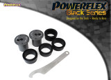 Powerflex Track Front Track Control Arm Outer Bushes, Caster Adjustable - 997 inc. Turbo  - PFF57-802BLK