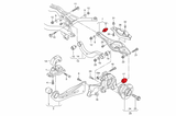 Verkline Rear Spring Sitting Wishbone And Wheel Bearing Housing Inserts - (MQB 2WD)