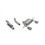 Scorpion Cat Back Exhaust System - Audi TT Quattro Sport 240hp (RESONATED)